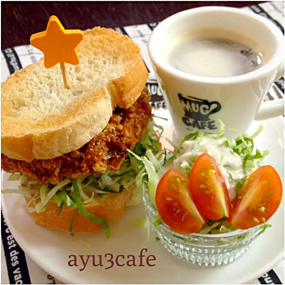 バケットバーガー|ayu3cafeさん