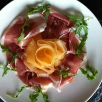 Snapdishの料理写真:Parma ham with honey melon|nickさん