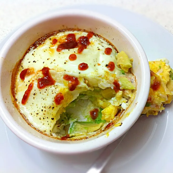 Baked Egg and Avocado|Shiniさん