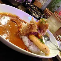 Snapdishの料理写真:マヒマヒのフリットカレー！|Kosukeさん