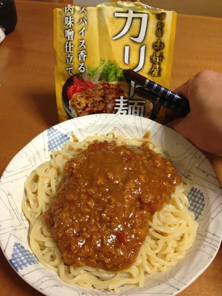 Snapdishの料理写真:新宿中村屋カリー麺|中華蕎麦 銀時さん