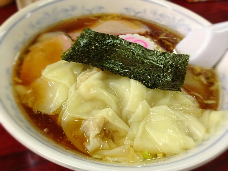 支那ワンタン麺＠中華そば白河・仲町台|らーめん好き！さん