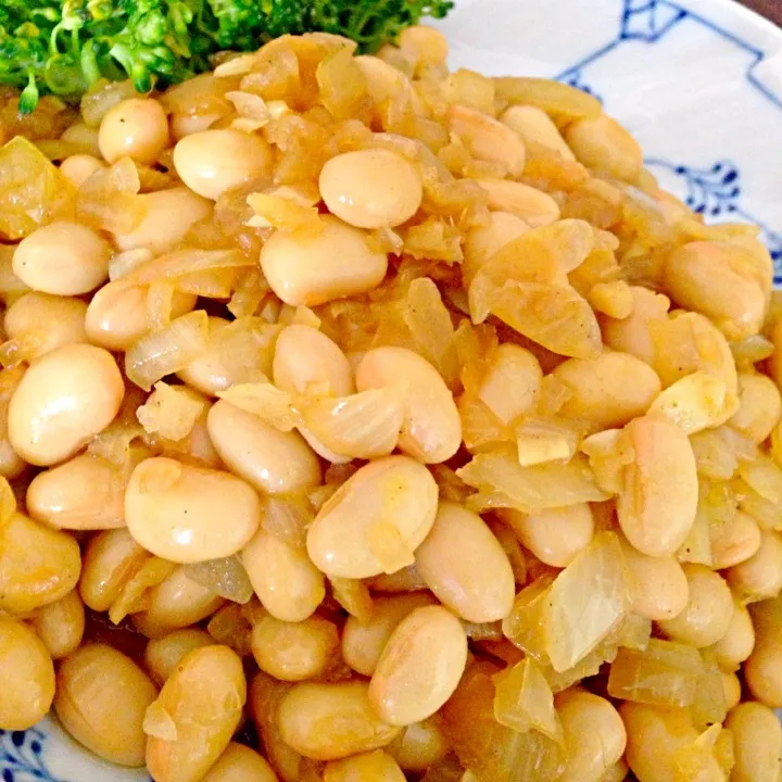 見た目じゃないのよ美味しいのよ〜冷たいお豆とオニオンのピリリと辛い和風カレー味💛|ともきーた (伊藤 智子)さん