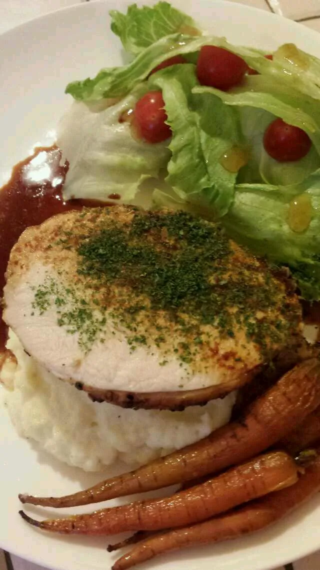 Grilled Turkey Breast with Mash|Debbieさん