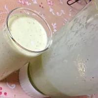 Suco de Abacaxi com Hortelã .. パイナップルジュース+ ペーパーミント|Monicaさん