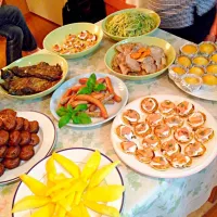 Blinis, Carrot Muffins, Pesto etc..|Johanna Adaさん