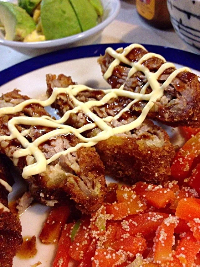 てっぱん！細切れお肉のミルフィーユトンカツっ|朝香さん