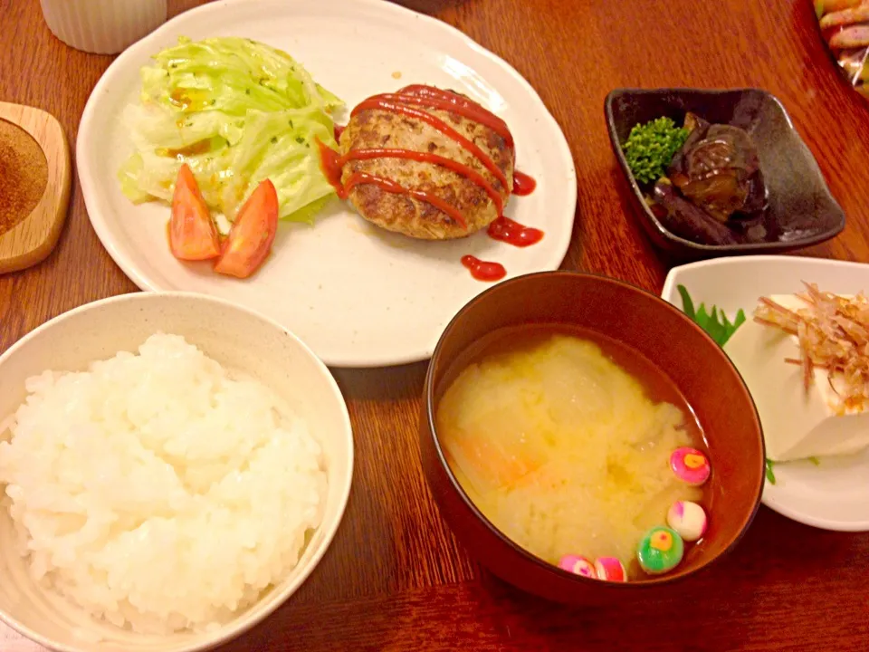 ハンバーグ定食！|まおまおさん