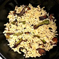 Brown Rice, Mushrooms, & Peppers|Samantha McFaddenさん