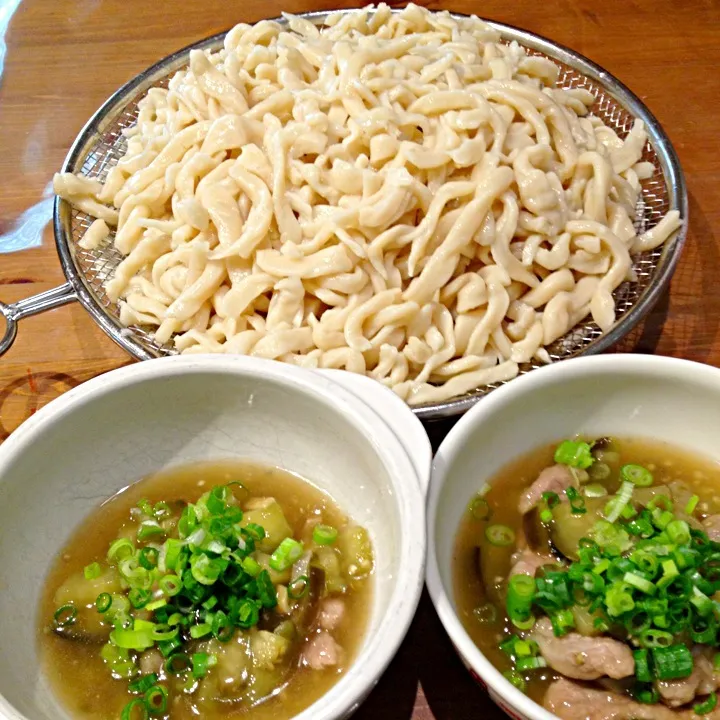 Snapdishの料理写真:手打ち武蔵野うどん|ひとみさん