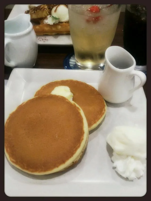 ホットケーキセット|らい太郎さん