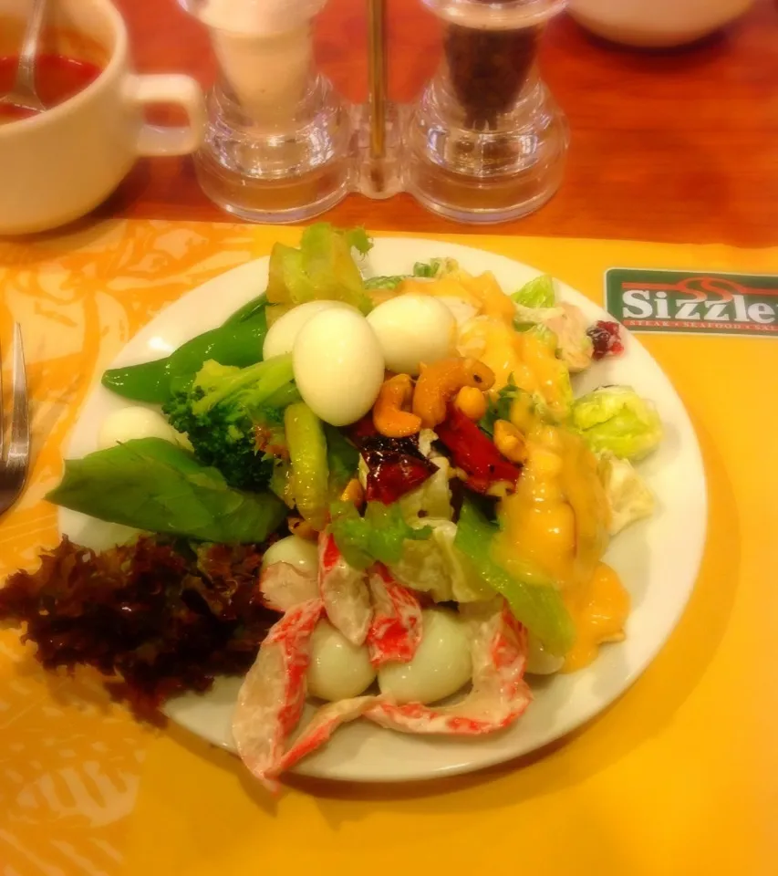 Snapdishの料理写真:Soft Soft salad #Sizzler|jokiezz C. Swanepoelさん