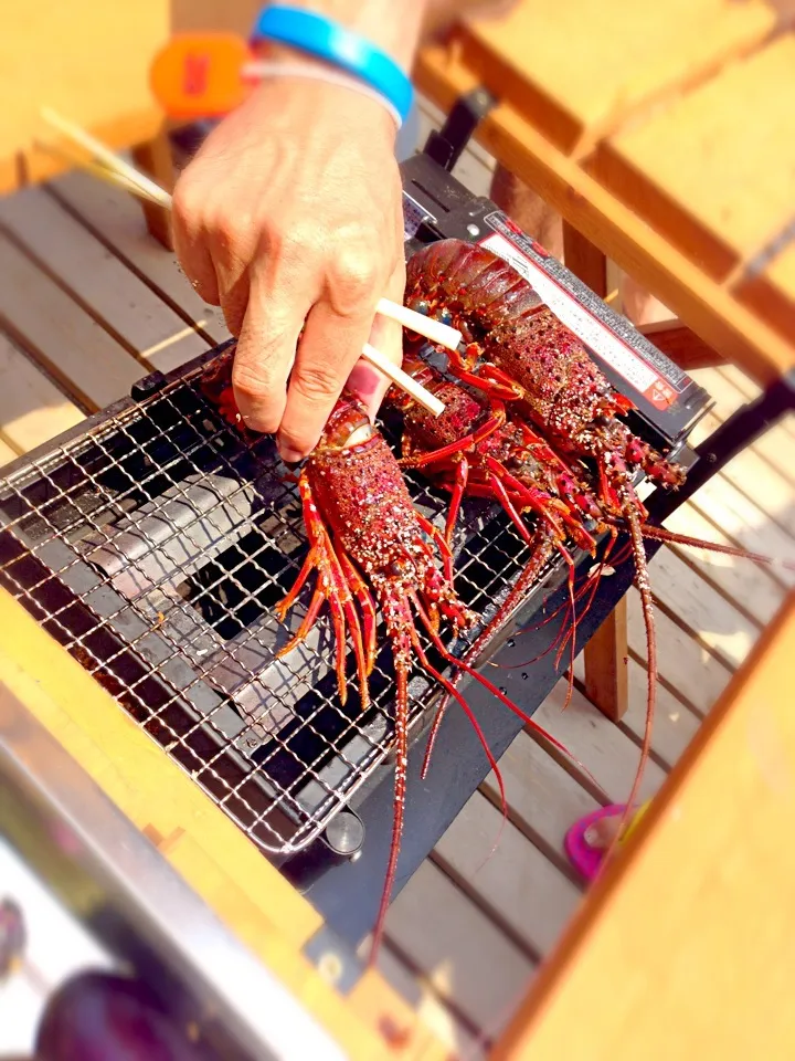 伊勢海老BBQ|はるしゃんさん