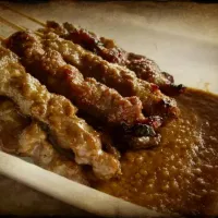 Snapdishの料理写真:Ostrich Satay|bridget chengさん