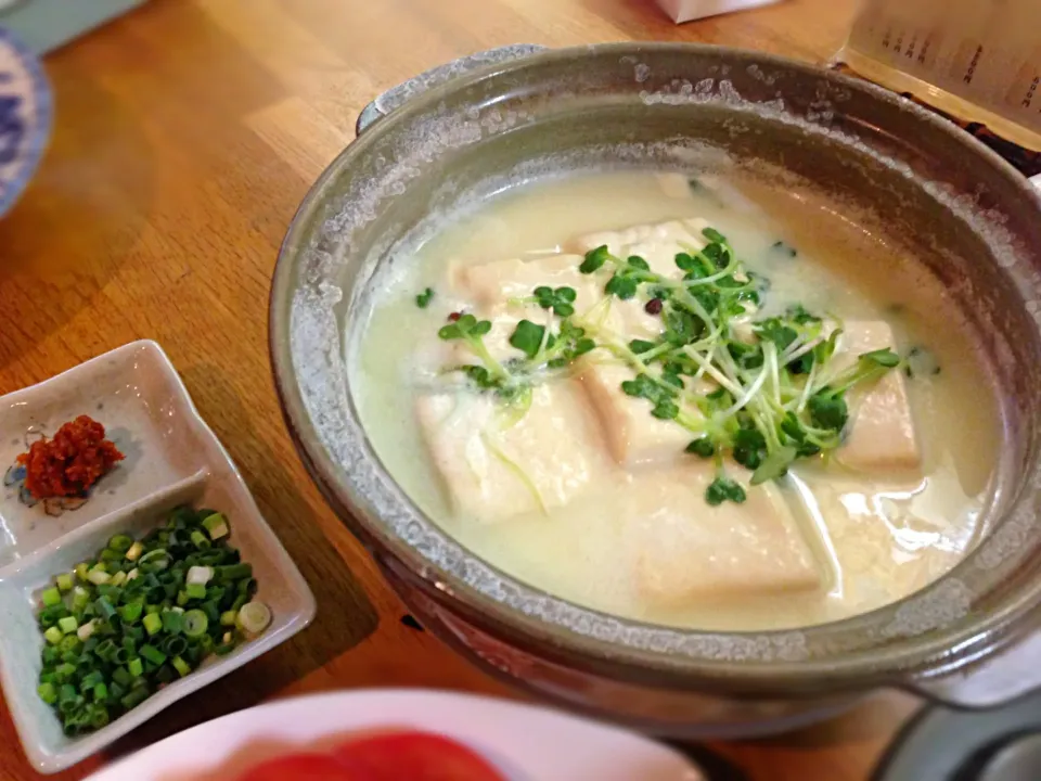 ふわふわ豆腐|ドヒ キヨシさん