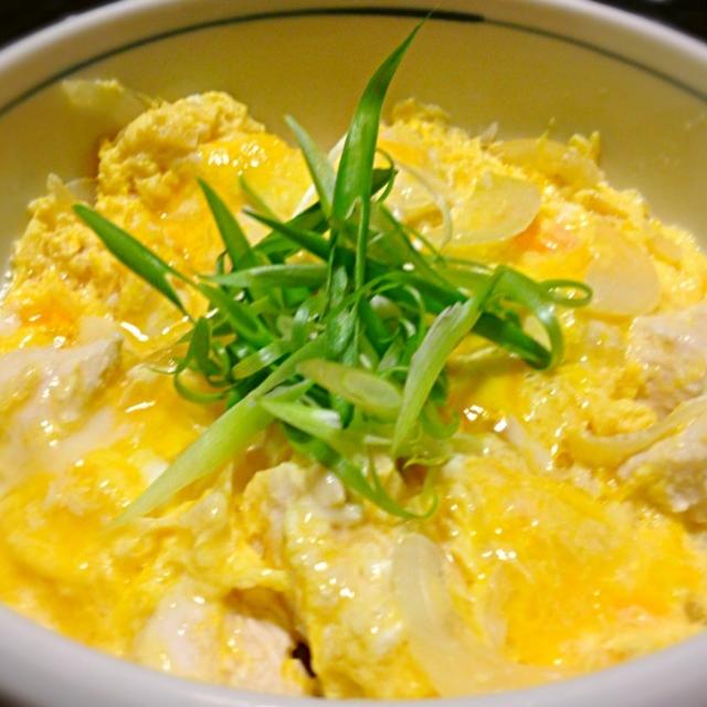 親子丼 三つ葉なしネギ代用 Mottomo Snapdish スナップディッシュ Id 8h5kia