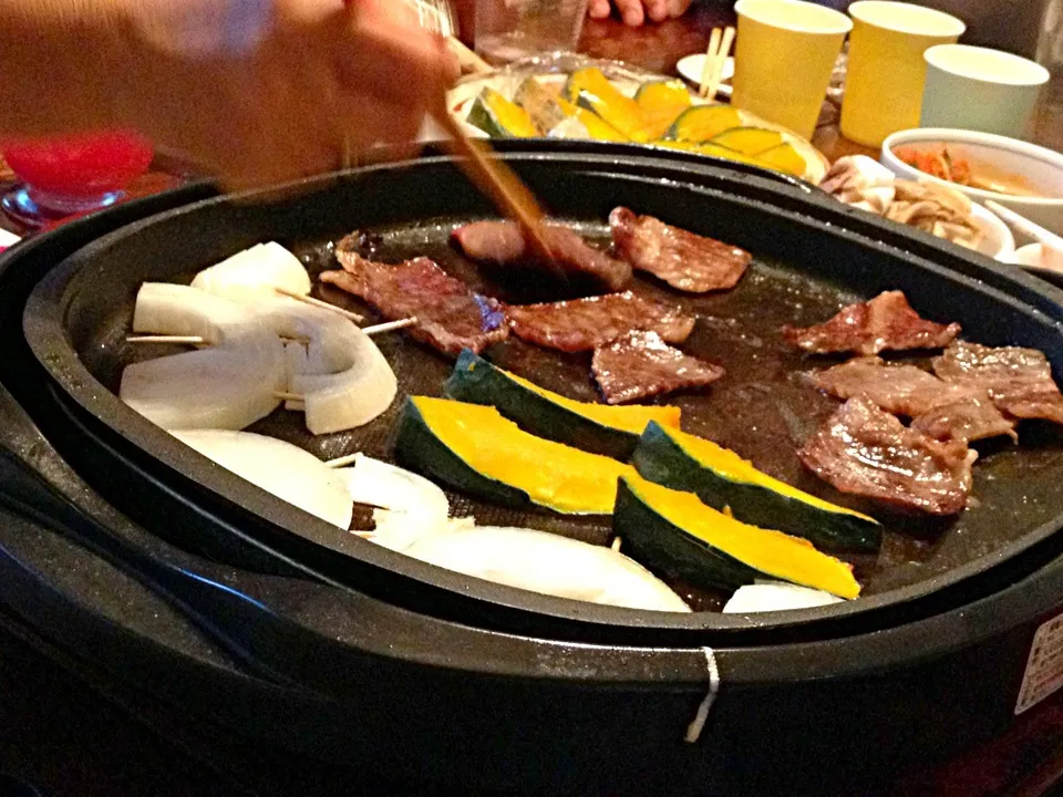 東京湾花火大会を観ながら高級焼肉大会〜|きむらゆりかさん