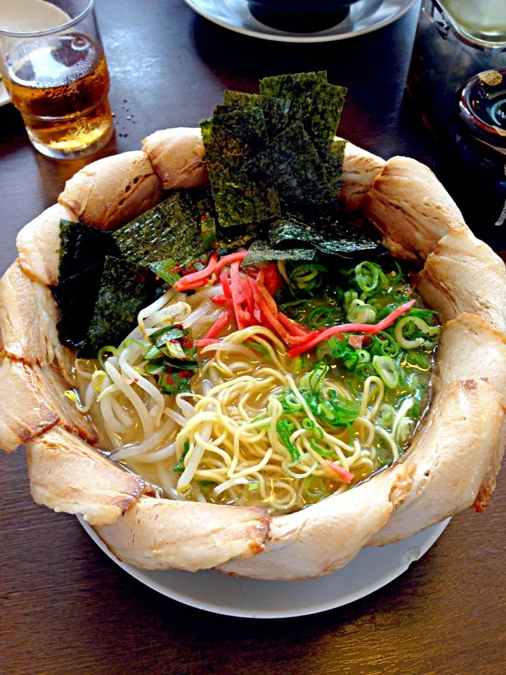 チャーシュー麺・カタ麺|伍龍やすさん