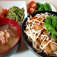 Snapdishの料理写真:とりてり丼|ゆりえさん