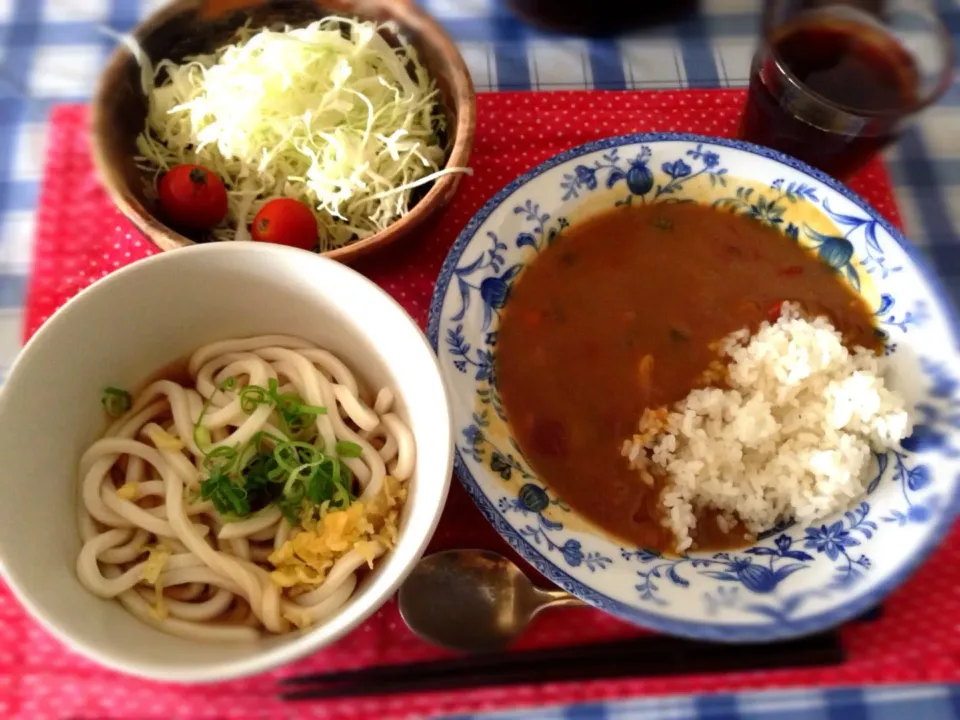 カレー＋冷うどん|純さん