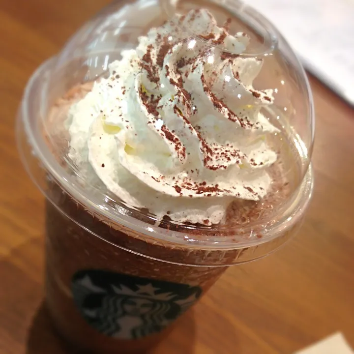 Dark Mocha Chip Frappuccino Blended Coffee|hirotomoさん