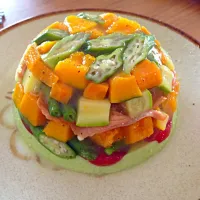 野菜ジュレケーキ