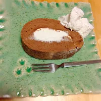 Snapdishの料理写真:さっぱりロールケーキ|なかやまじゅんこさん