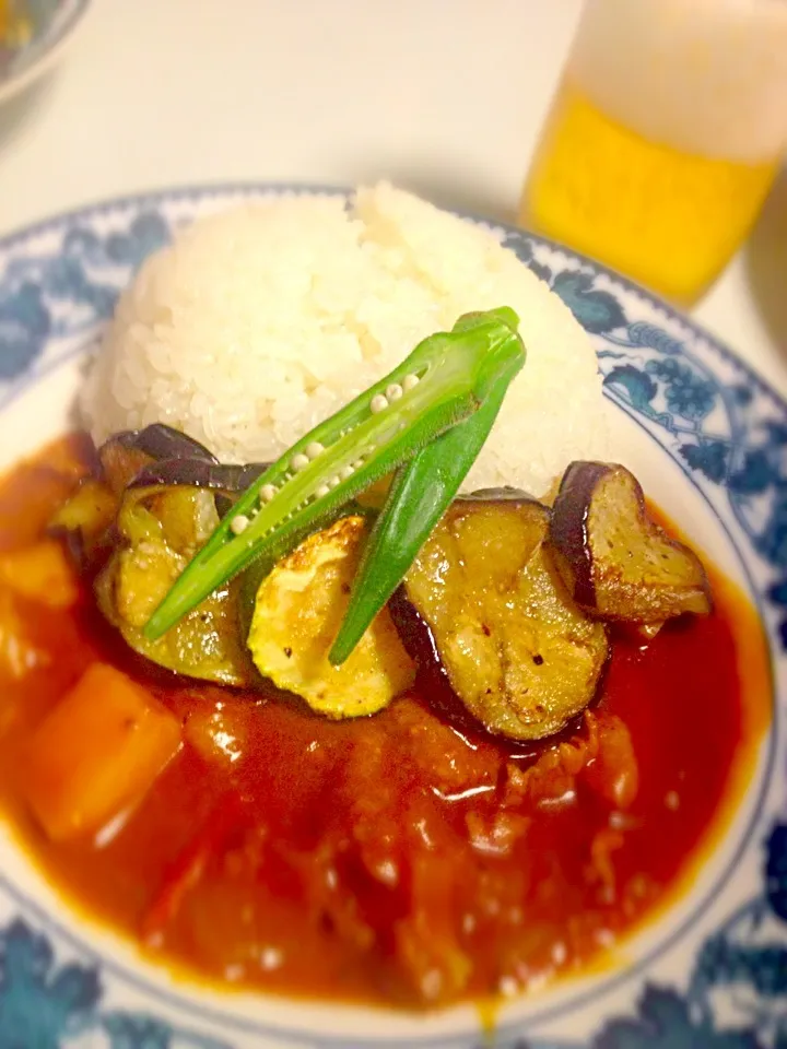 夏野菜の激辛カレー|MIEKO 沼澤三永子さん