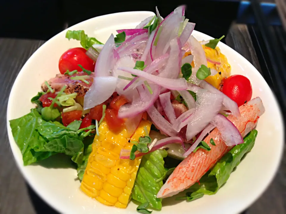 Sea food salad @ 合shabu|Larry Chuさん