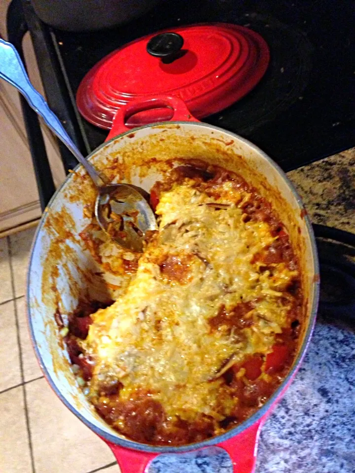 Baked Mexican Rice Dish|eshaさん