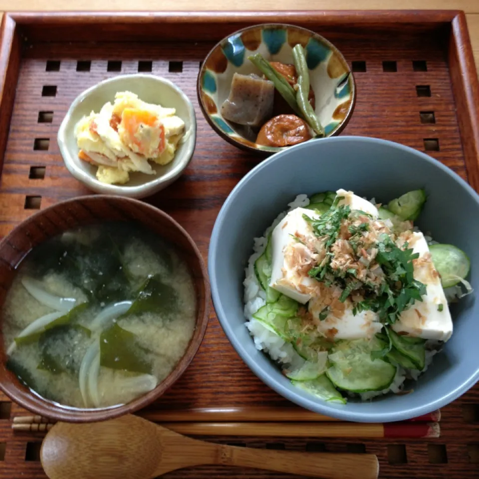 豆腐丼|まっきーさん