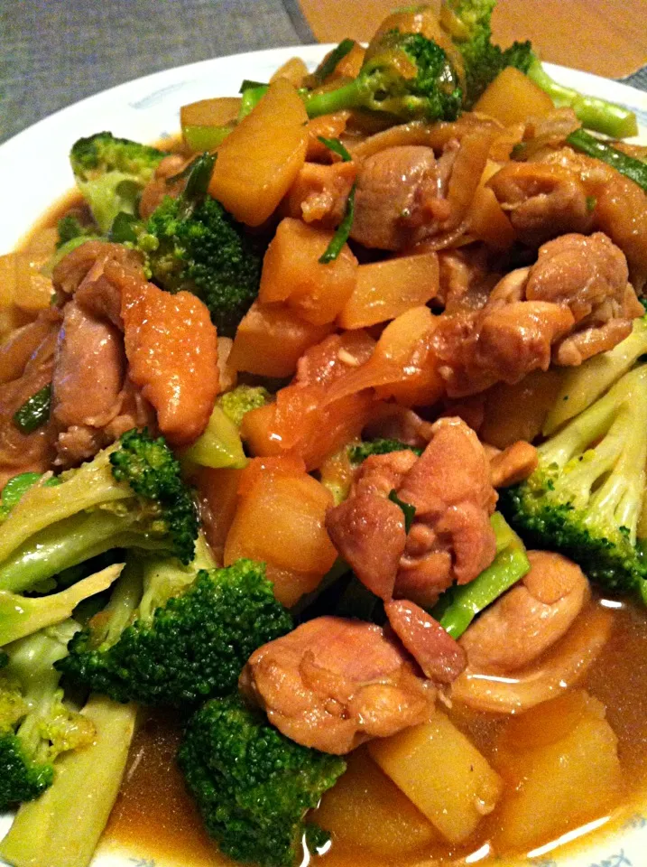 Chicken broccoli dish|mikko tanさん