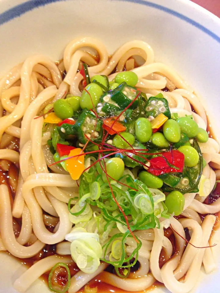 写真に詐欺られたうどん|めーらさん