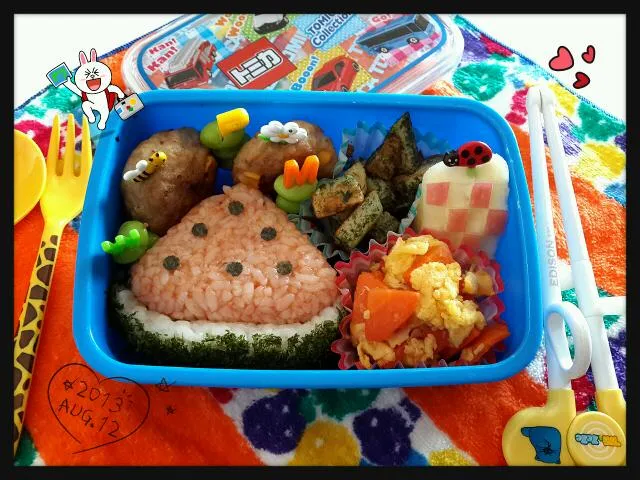 Summer Watermelon Bento O(∩_∩)O♪~|keikeilimさん