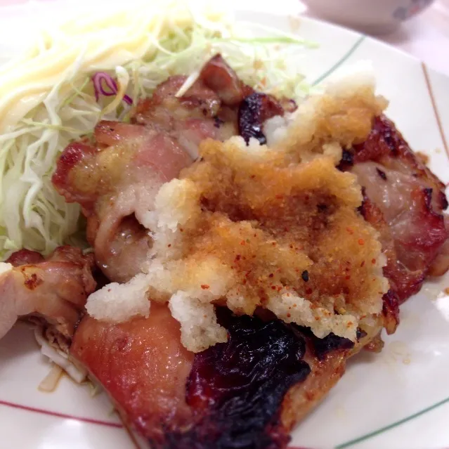 チキン七味焼き at 社員食堂|さるさん