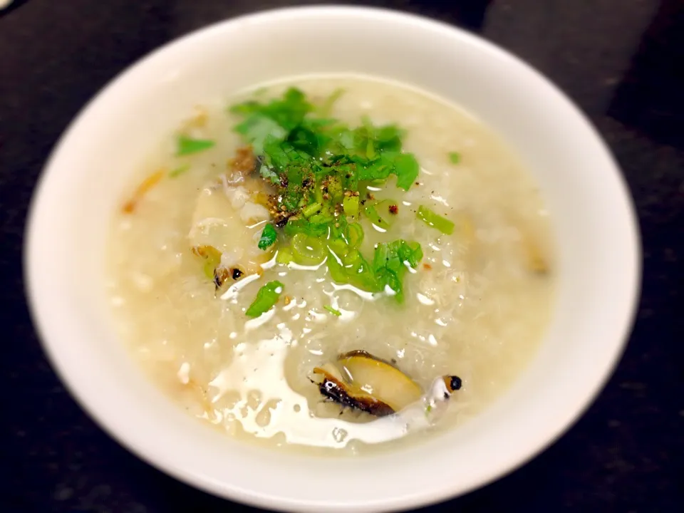 abalone congee|@namamotoさん