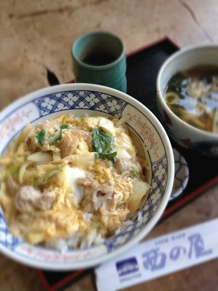 親子丼、ミニうどん付き|raku_darさん