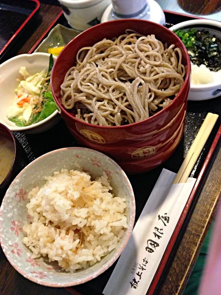 三段割子定食 @羽根屋|Daisuke Okimuraさん