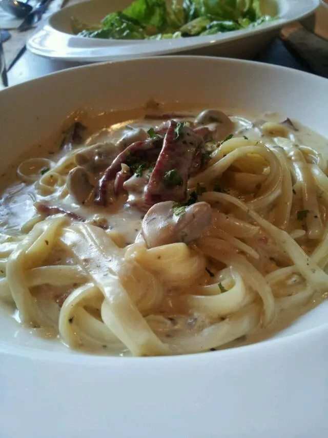 Mushroom pasta♥|Darmyさん