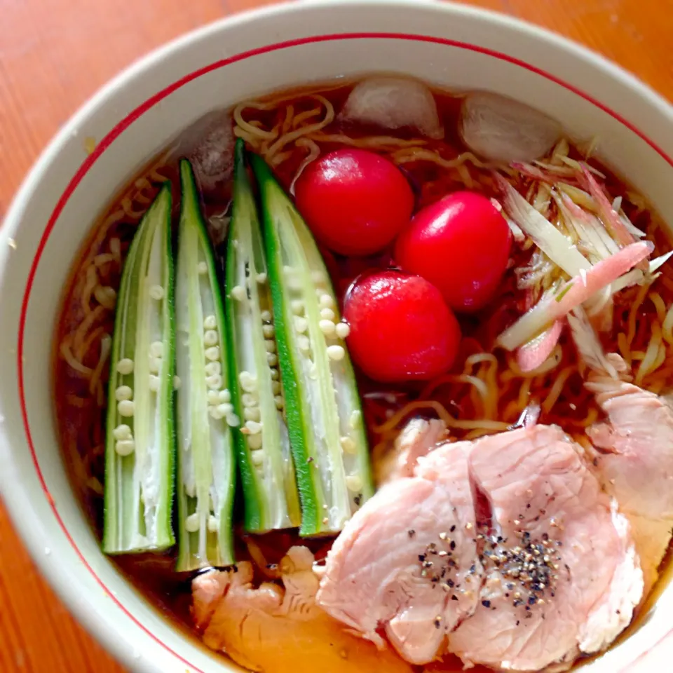 真空低温レアチャーシューで冷やしラーメン|黒澤 真生さん