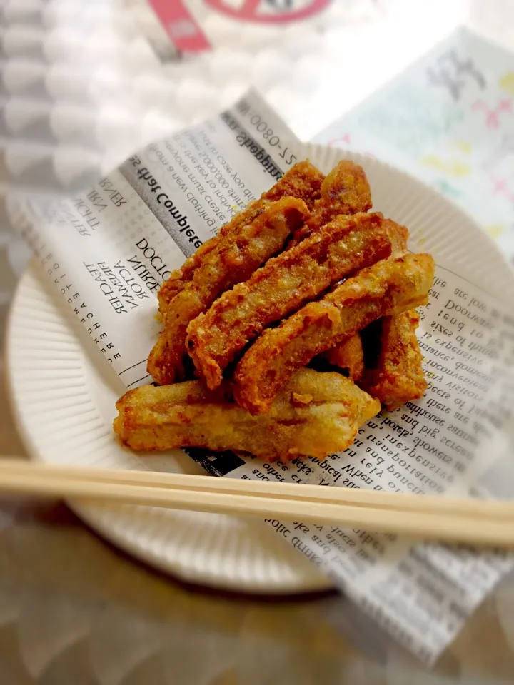 アゴちくわのカレーフリット|カザラさん