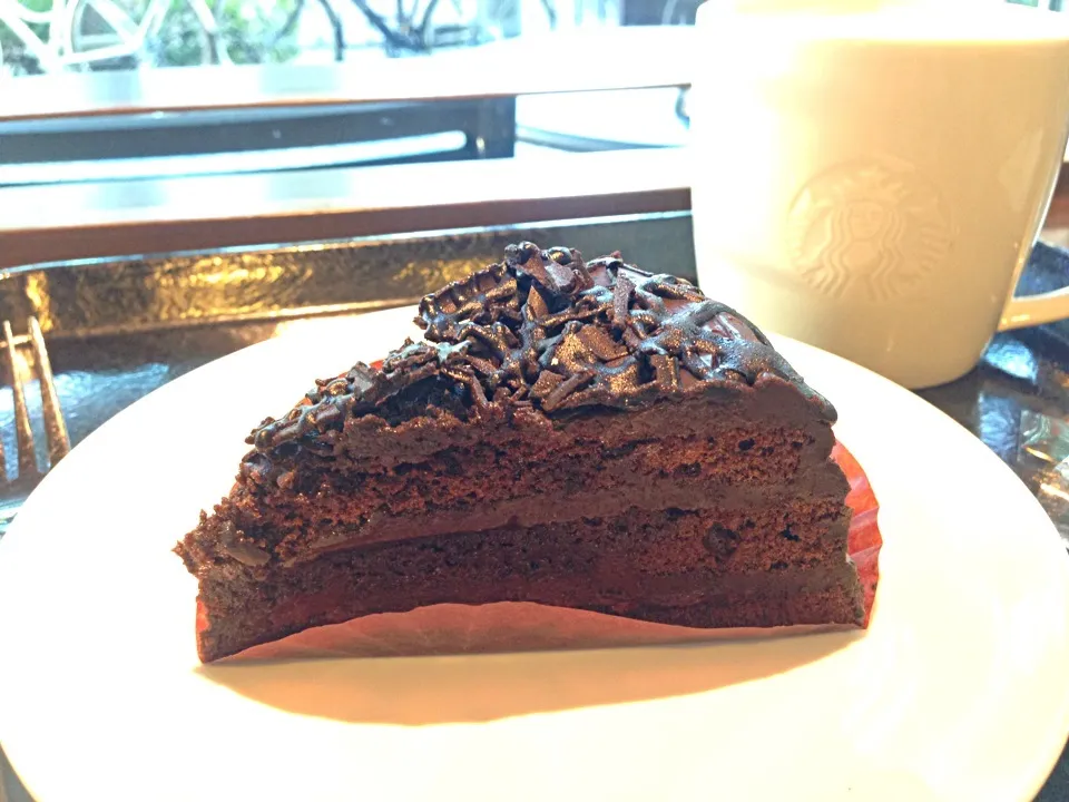 Devil's cake @ Starbucks|mさん