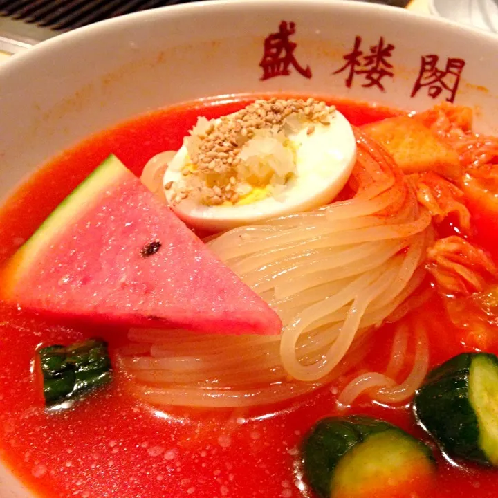 Snapdishの料理写真:冷麺(辛口)|maysugarさん