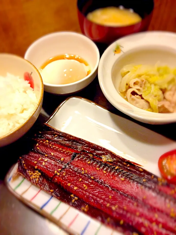 サンマの味醂干し定食^ - ^|bebechanさん