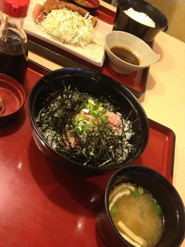 ネギトロ丼！|おぎしょーさん