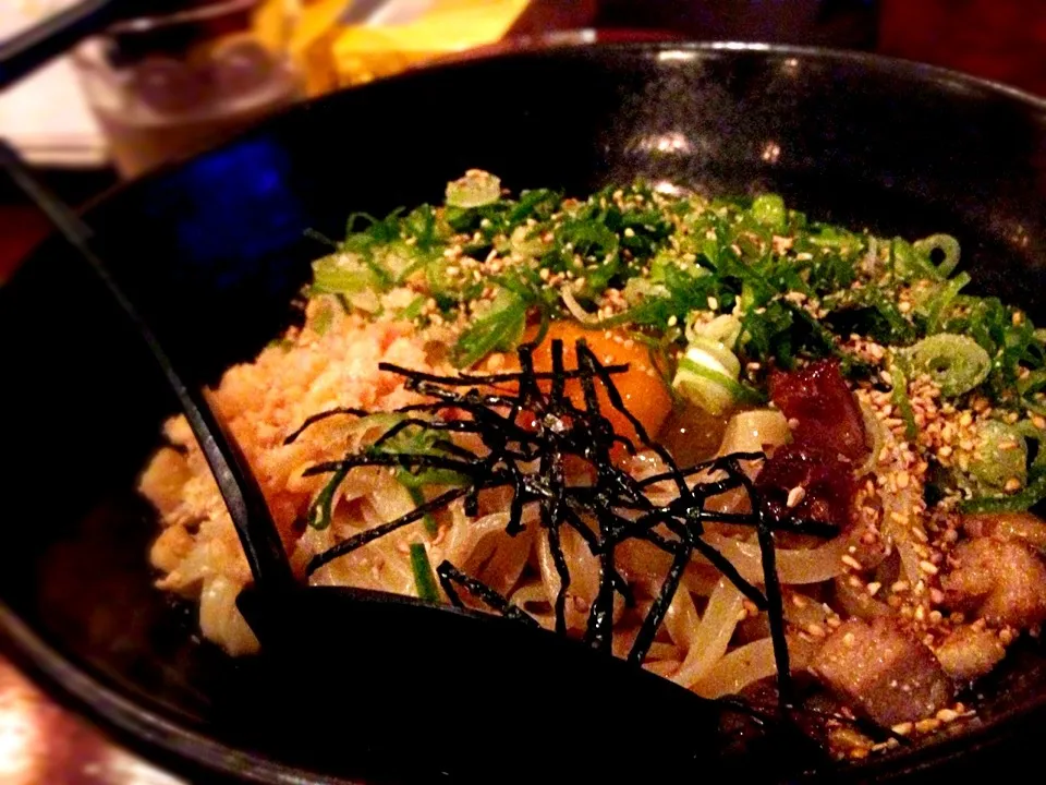 ラーメンさんや まぜそば(温)|なちこさん