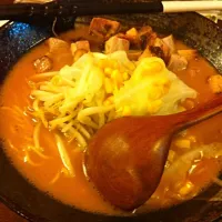 Snapdishの料理写真:味噌ラーメン|Tsung-Che Tsaiさん