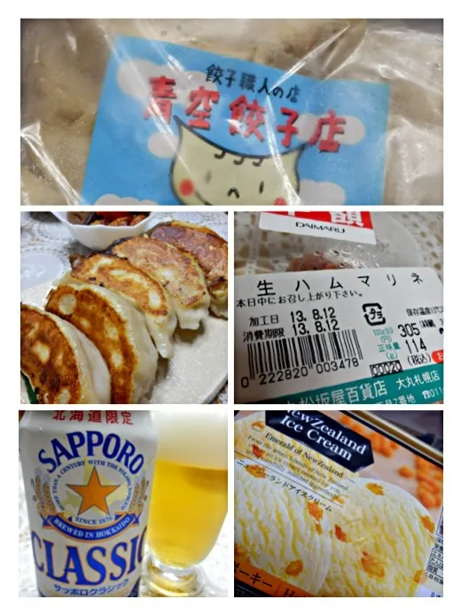 あれこれ買ってきたけど、今夜は餃子（＾∇＾）|しーさん