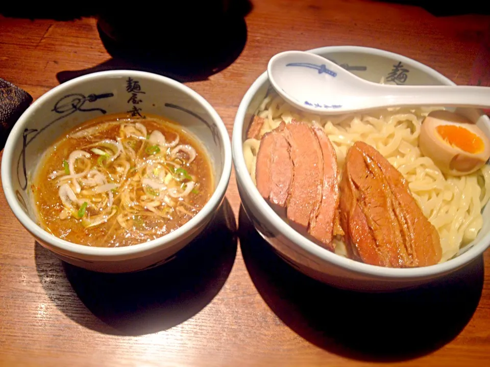 麺屋武蔵の特盛り350gのつけ麺！|りえさん