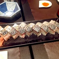 Mackerel box sushi|Makoto Fukuiさん